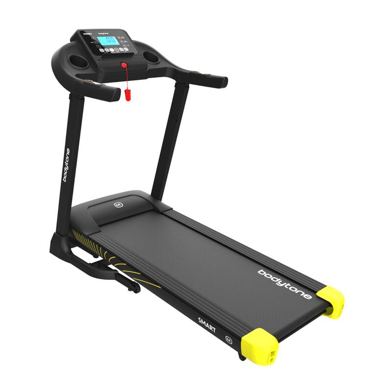 Cinta de correr plegable Bodytone AR500SM-Y inteligente amarillo 18km/h