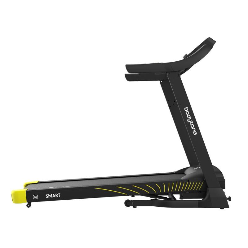 Cinta de correr plegable Bodytone AR500SM-Y inteligente amarillo 18km/h