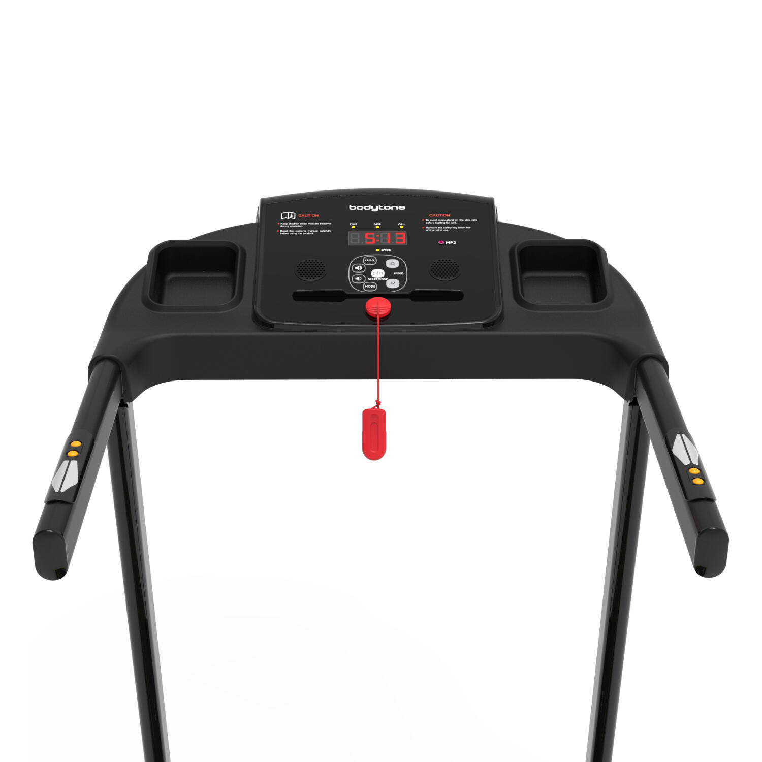 Cinta de correr plegable Bodytone AR200C-G conectada Bluetooth gris 12km/h 5/9