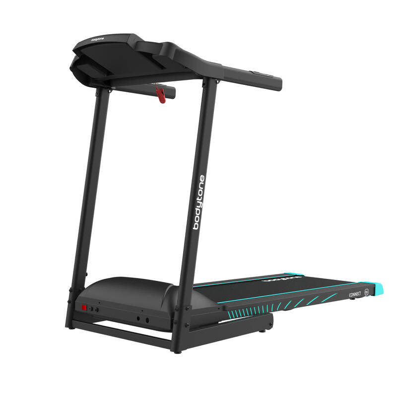 Cinta de correr plegable Bodytone AR200C-B inteligente Bluetooth azul 12km/h