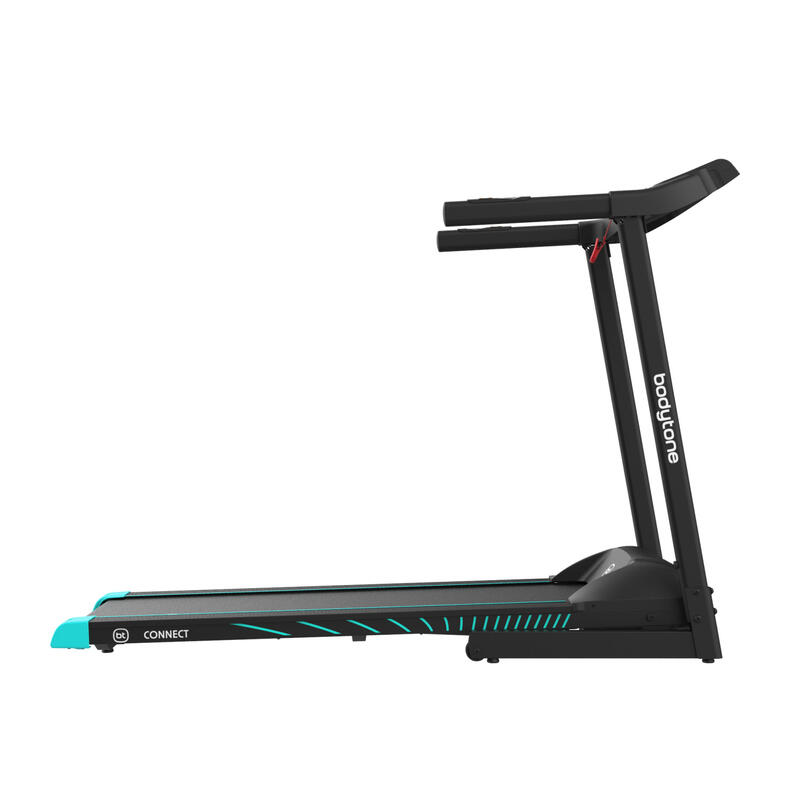 Cinta de correr plegable Bodytone AR200C-B conectada Bluetooth azul 12km/h