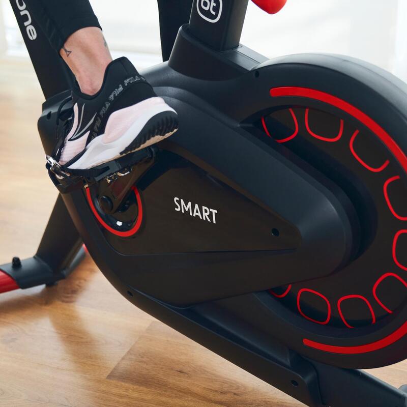 Bicicleta estática de interior Bodytone Ecrã inteligente AB400SMS-R 22kg