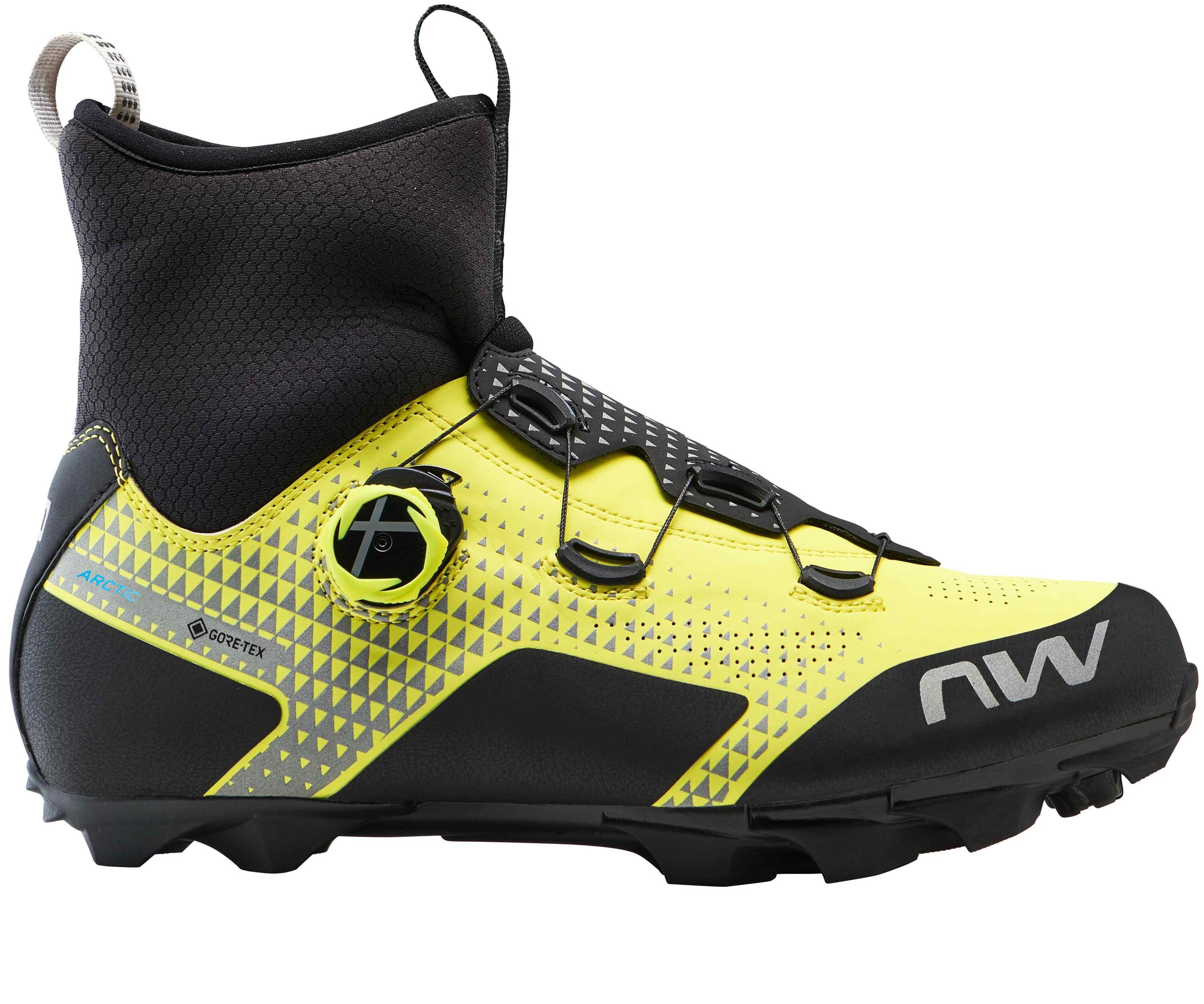 Chaussures VTT Northwave Celsius XC Arctic Gtx Jaune Fluo/Noir 2/6