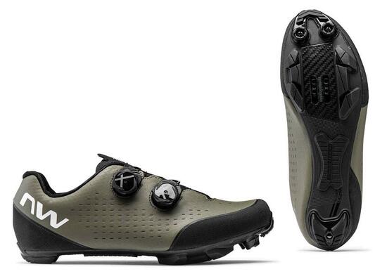 Zapatillas Rebel 3 mtb verde forest ciclismo Verde Northwave