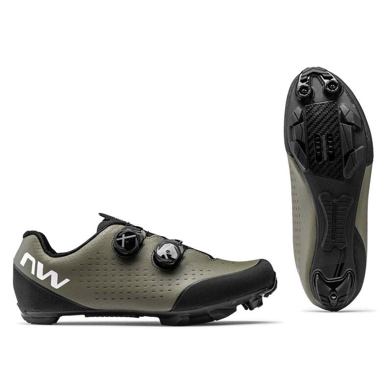 Buty rowerowe MTB i gravel męskie NORTHWAVE Rebel 3 ciemna zieleń