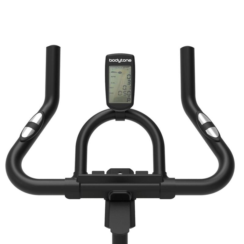 Bicicleta para interior Bodytone AB100-BG volante cinzento 14kg