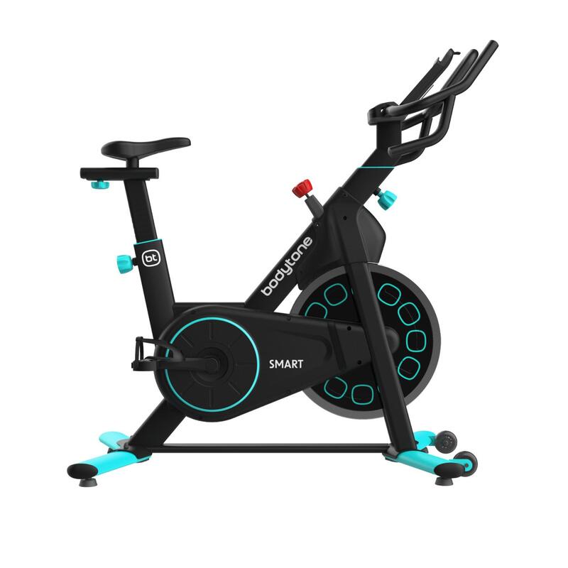 Vélo d'intérieur Bodytone AB300SM-B inertie bleu intelligent 18kg