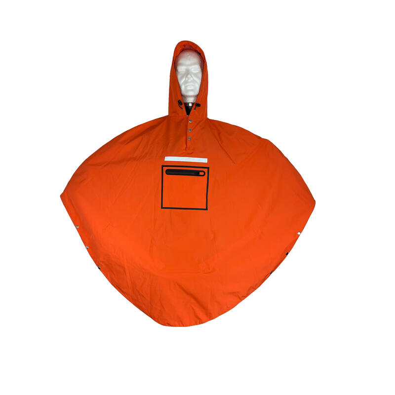 Poncho De Poncho Van Het Volk Oranje