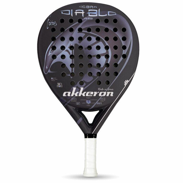 Padelracket voor volwassenen Akkeron Cobra Diablo Edition 2022 RC