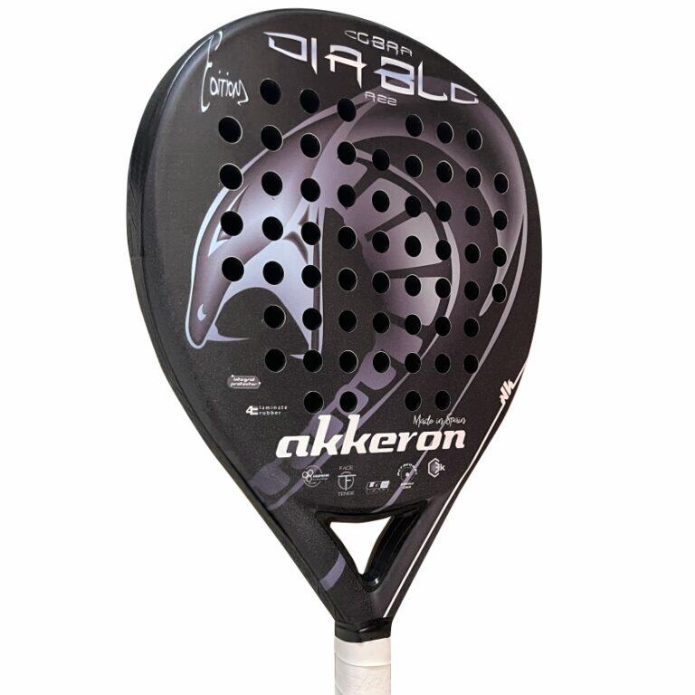 Padelracket voor volwassenen Akkeron Cobra Diablo Edition 2022 RC