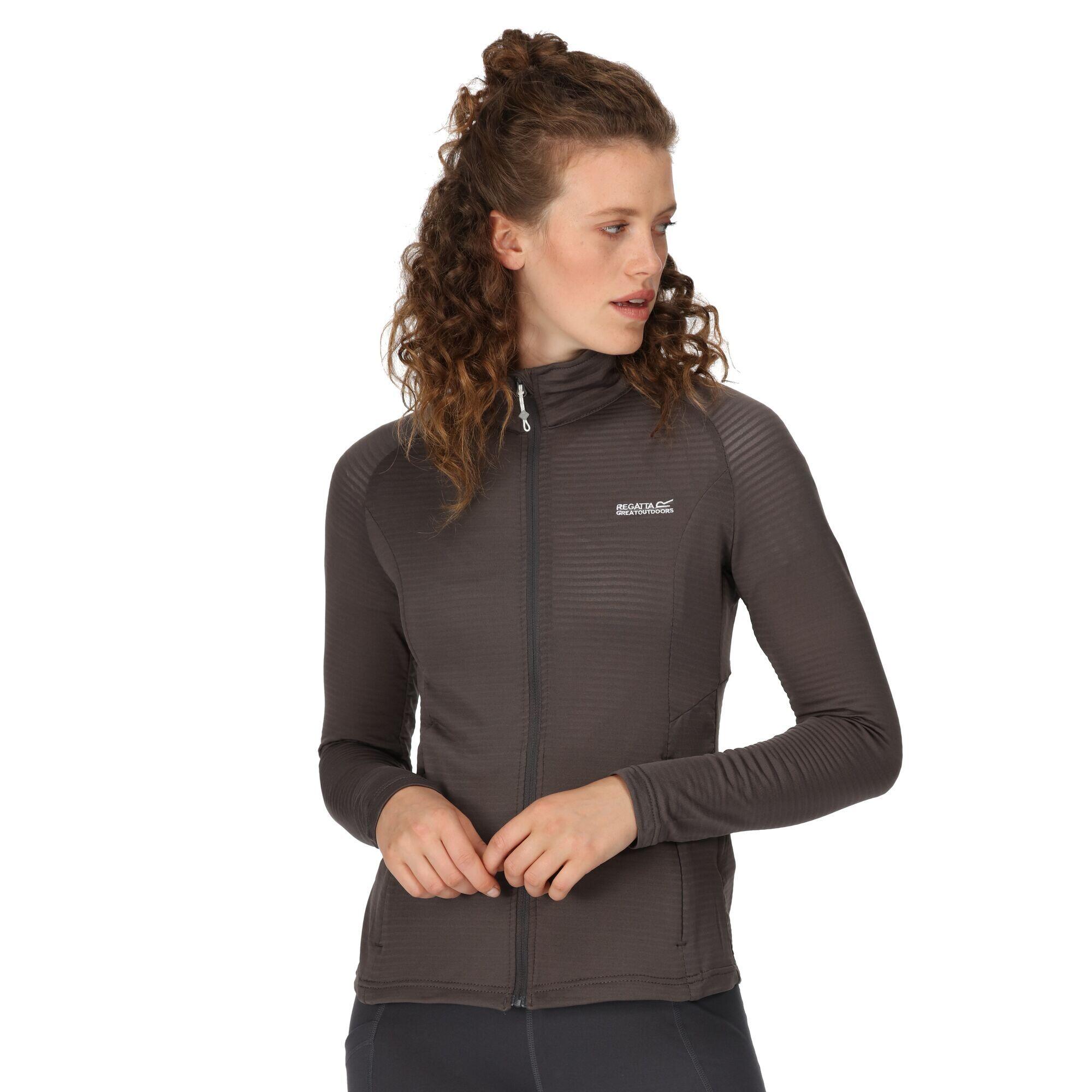 Sportshirt Highton Lite II Powerstretch Laufsport Damen Seal Grey Ohne 2/7