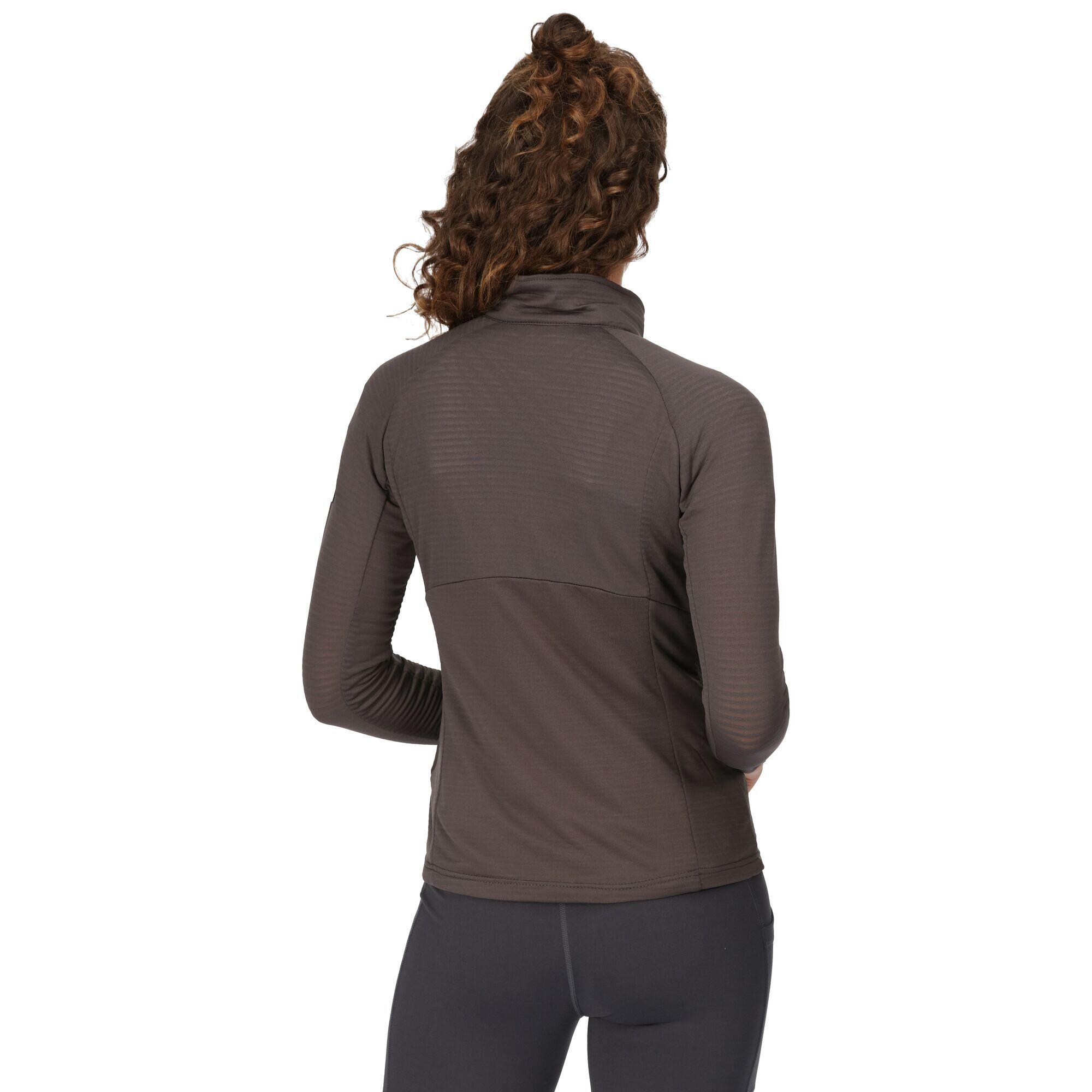 Sportshirt Highton Lite II Powerstretch Laufsport Damen Seal Grey Ohne 3/7