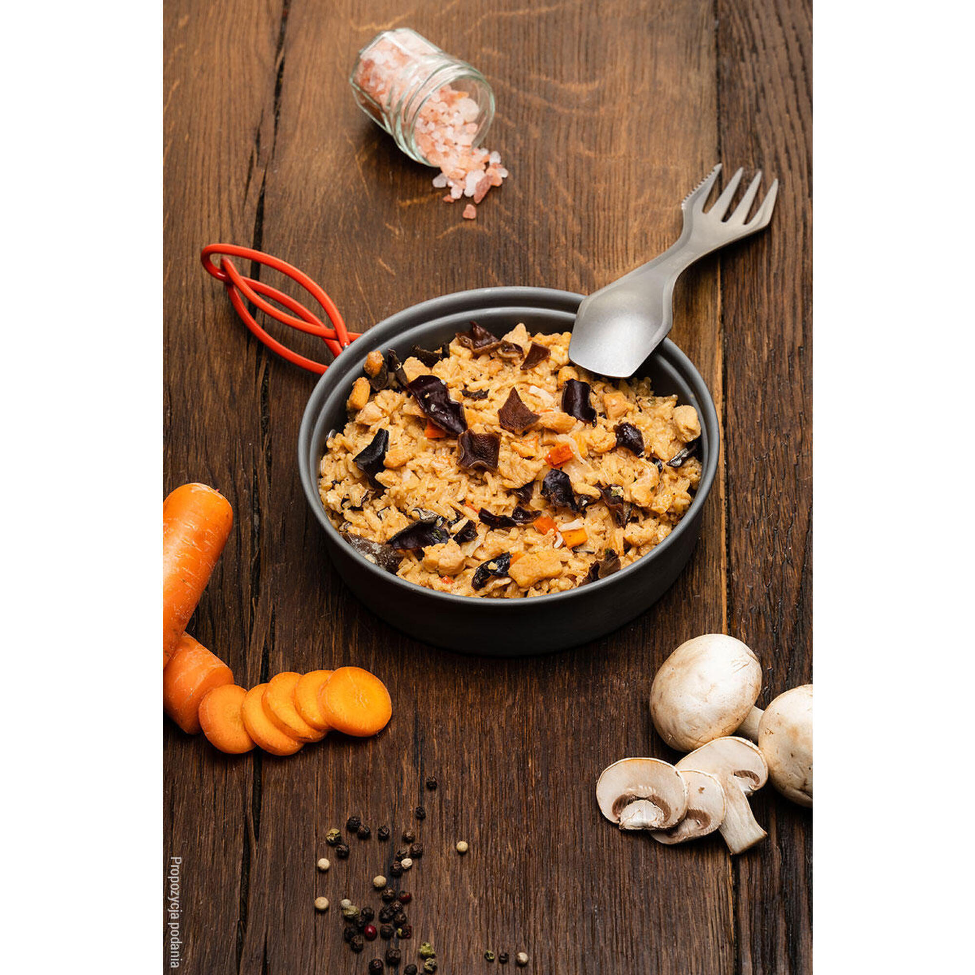 VOYAGER Dehydratované jídlo Rýže s vepřovým masem a karamelem 80g