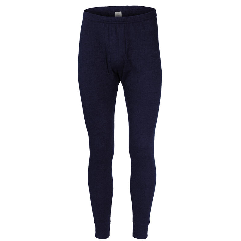 Pantalon thermique | Sous-vêtements sportives | Hommes | Polaire | Bleu