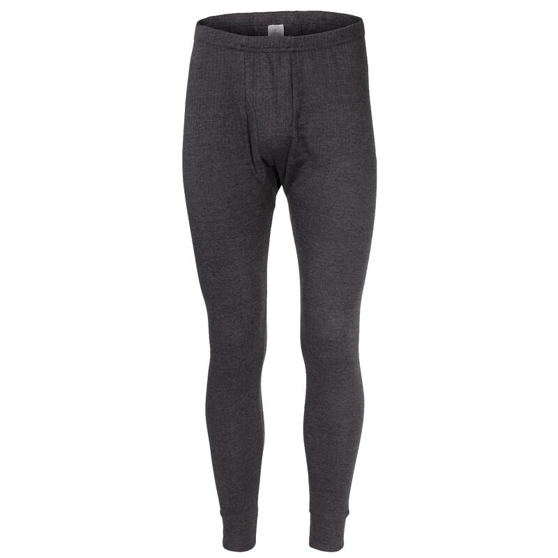 Pantalon thermique | Sous-vêtements sportives | Hommes | Polaire | Anthracite