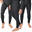 3 pantaloni termici | Biancheria sportiva | Uomo | Antracite