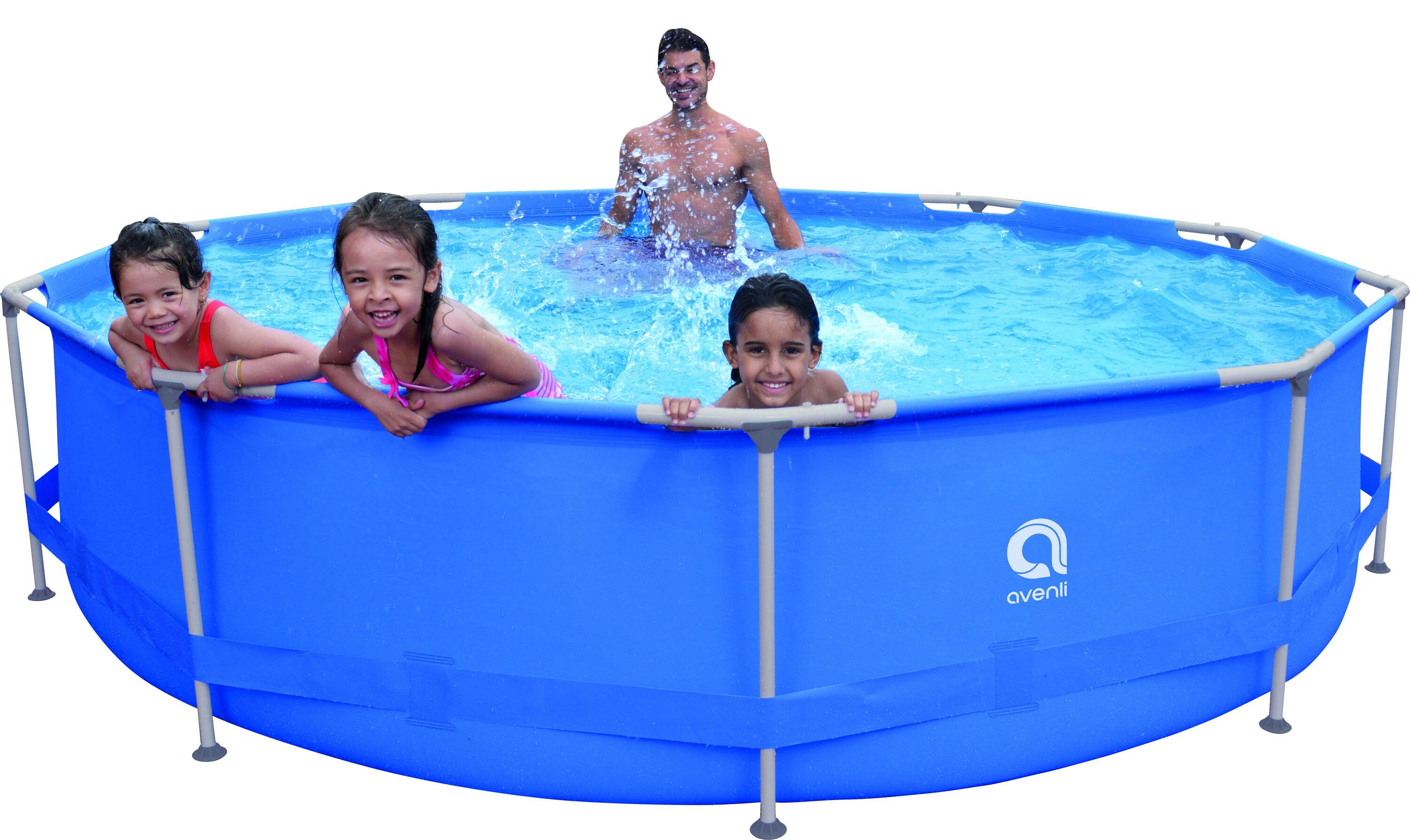 Schwimmbad AVENLI Sirocco Blue 360 ​​​​x 76 cm Set mit Kartuschenfiltration 2/7