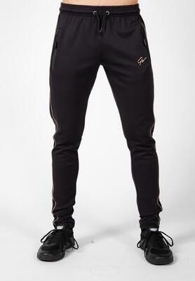 Wenden track pants - zwart/goud