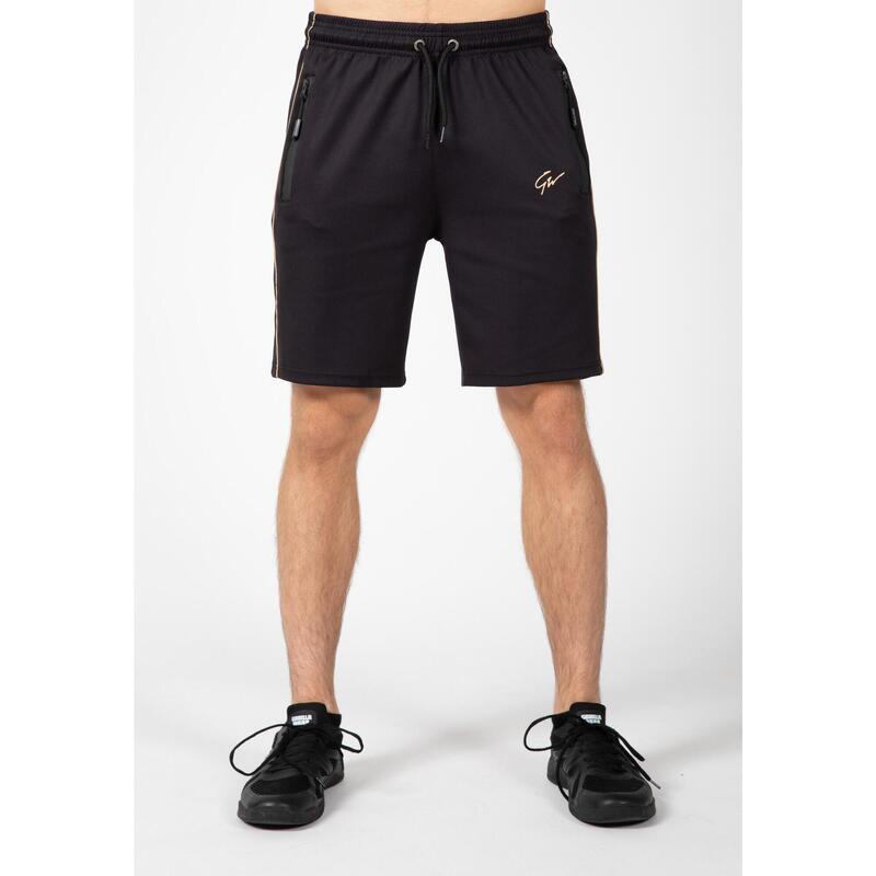 Wenden Track Shorts Black/Gold