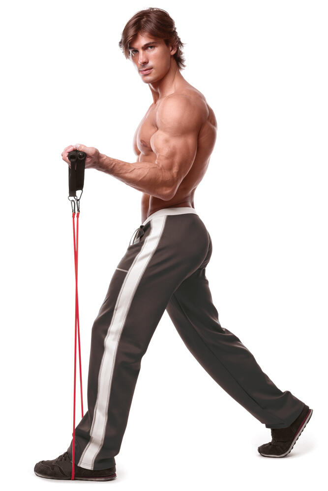Iron Gym – Resistance Tube Trainer - Red 2/4