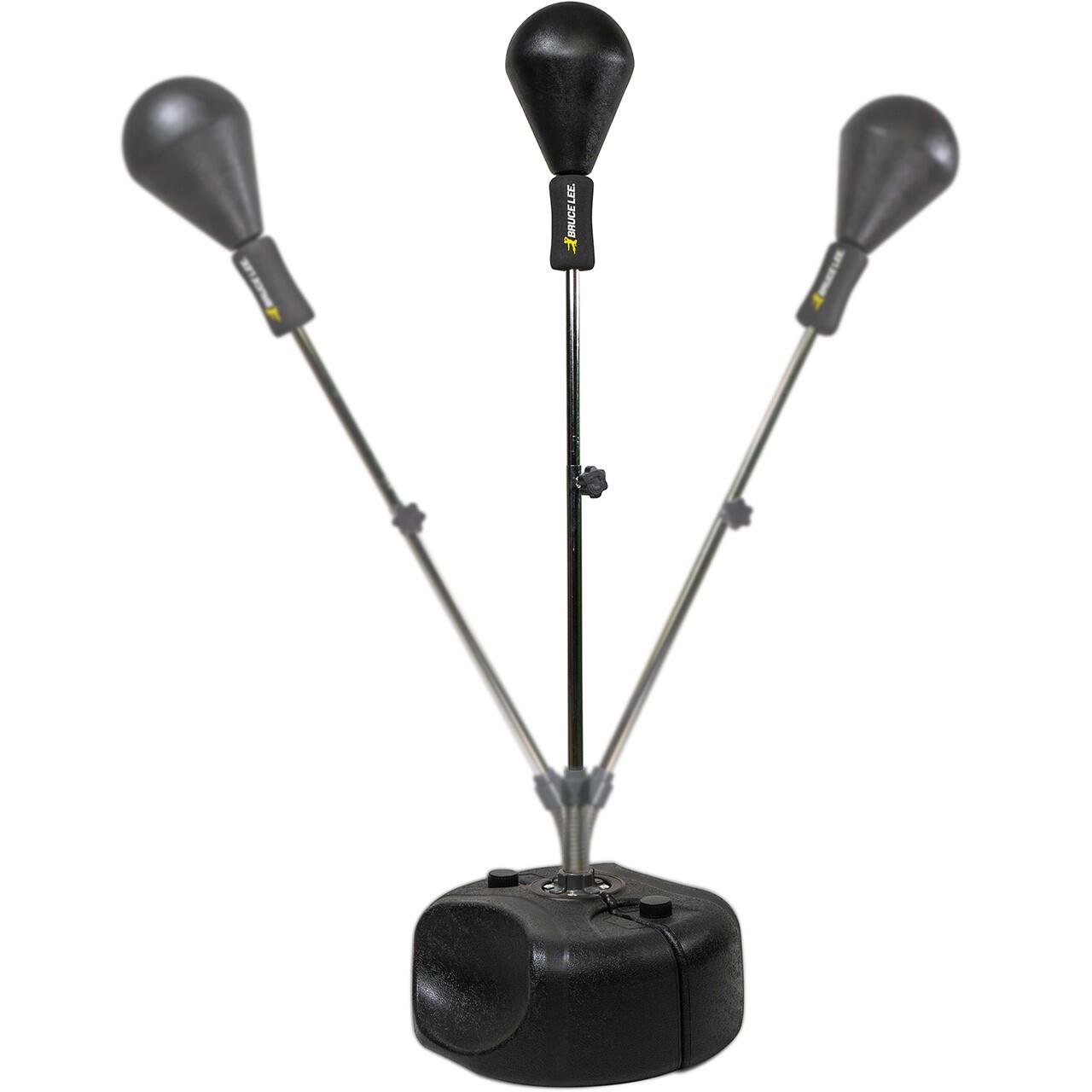 TUNTURI Punching Ball Bruce Lee Speedball Black Leather Adjustable