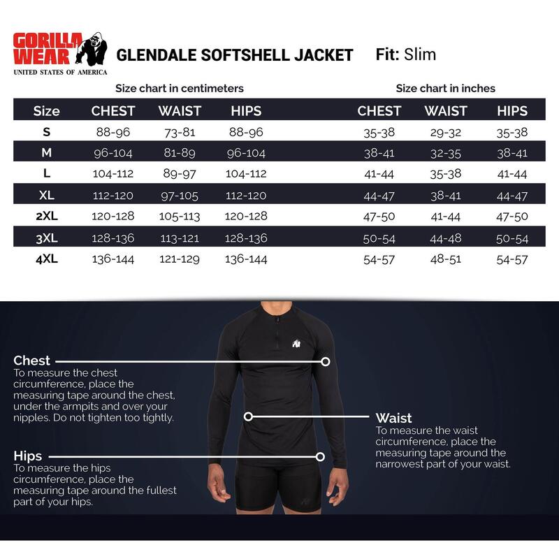 Glendale Softshell Jacket Black