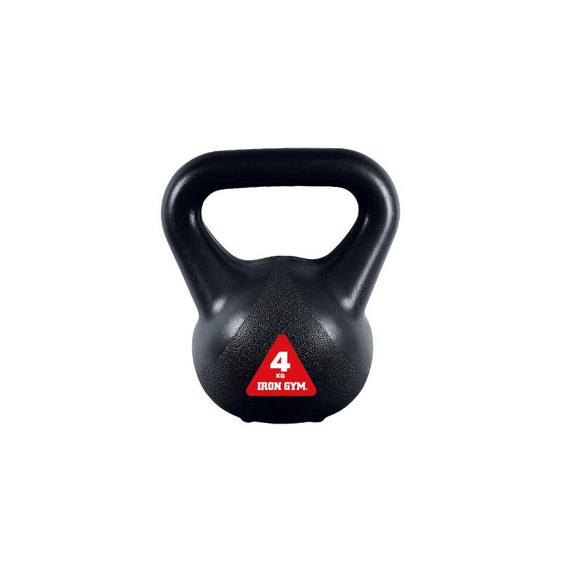 Iron Gym Kettlebell 4 kg, gewichten krachttraining fitness accessoires