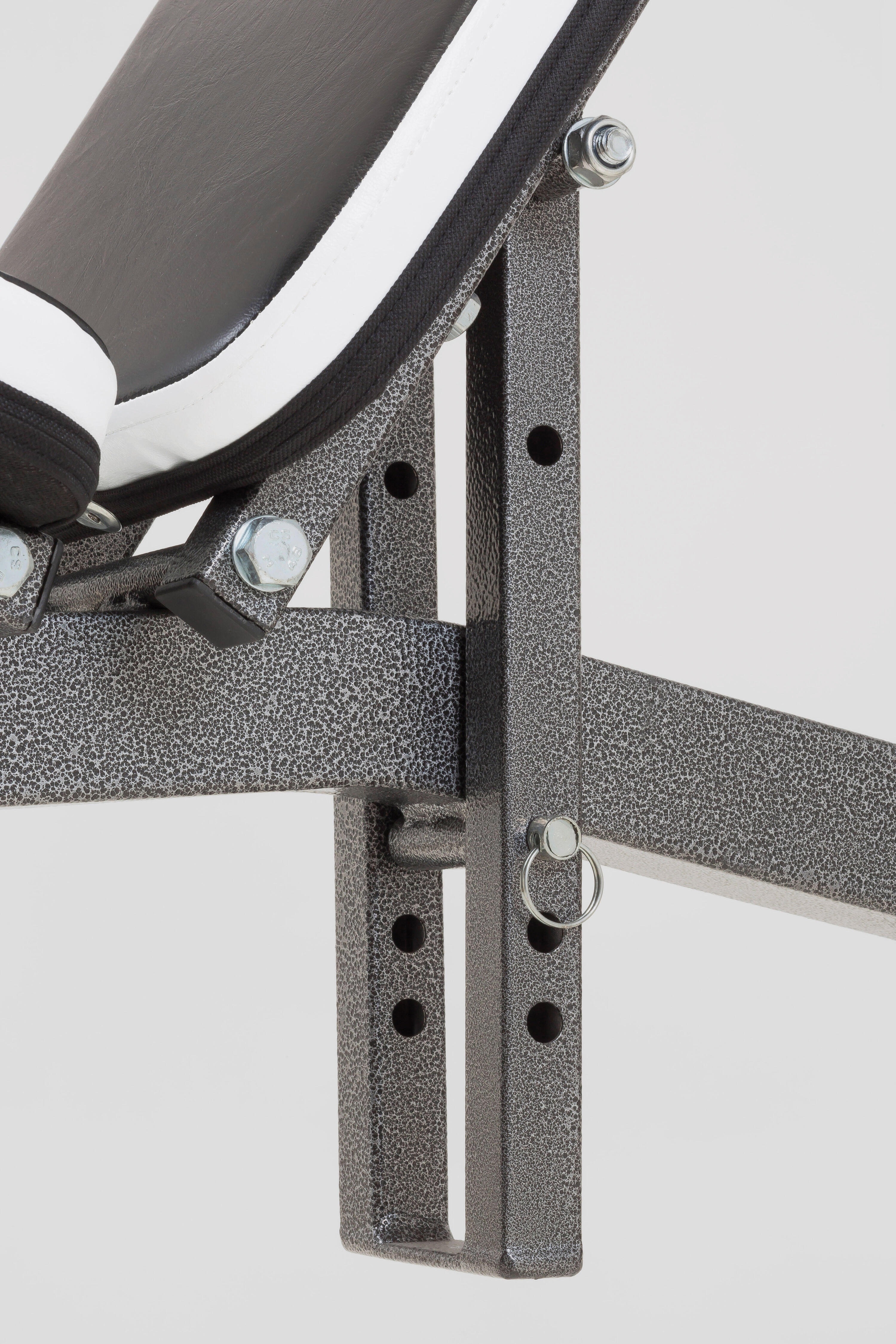 WBX 90 panca porta bilanciere richiudibile con Leg Extension e Arm Curl TOORX 5/6