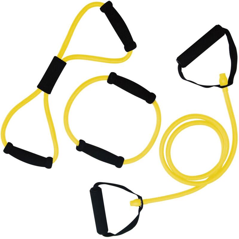 Tunturi Tubing Set Light - elastic with handles