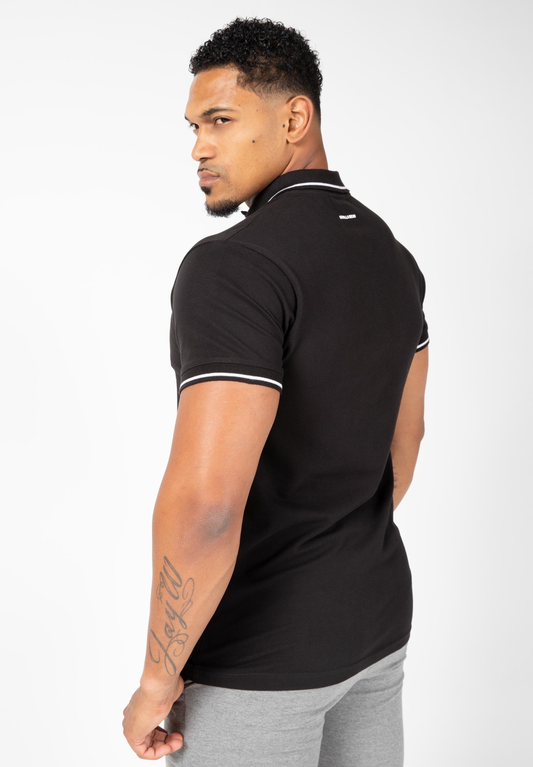 Delano Polo- Schwarz/Weiß 3/6