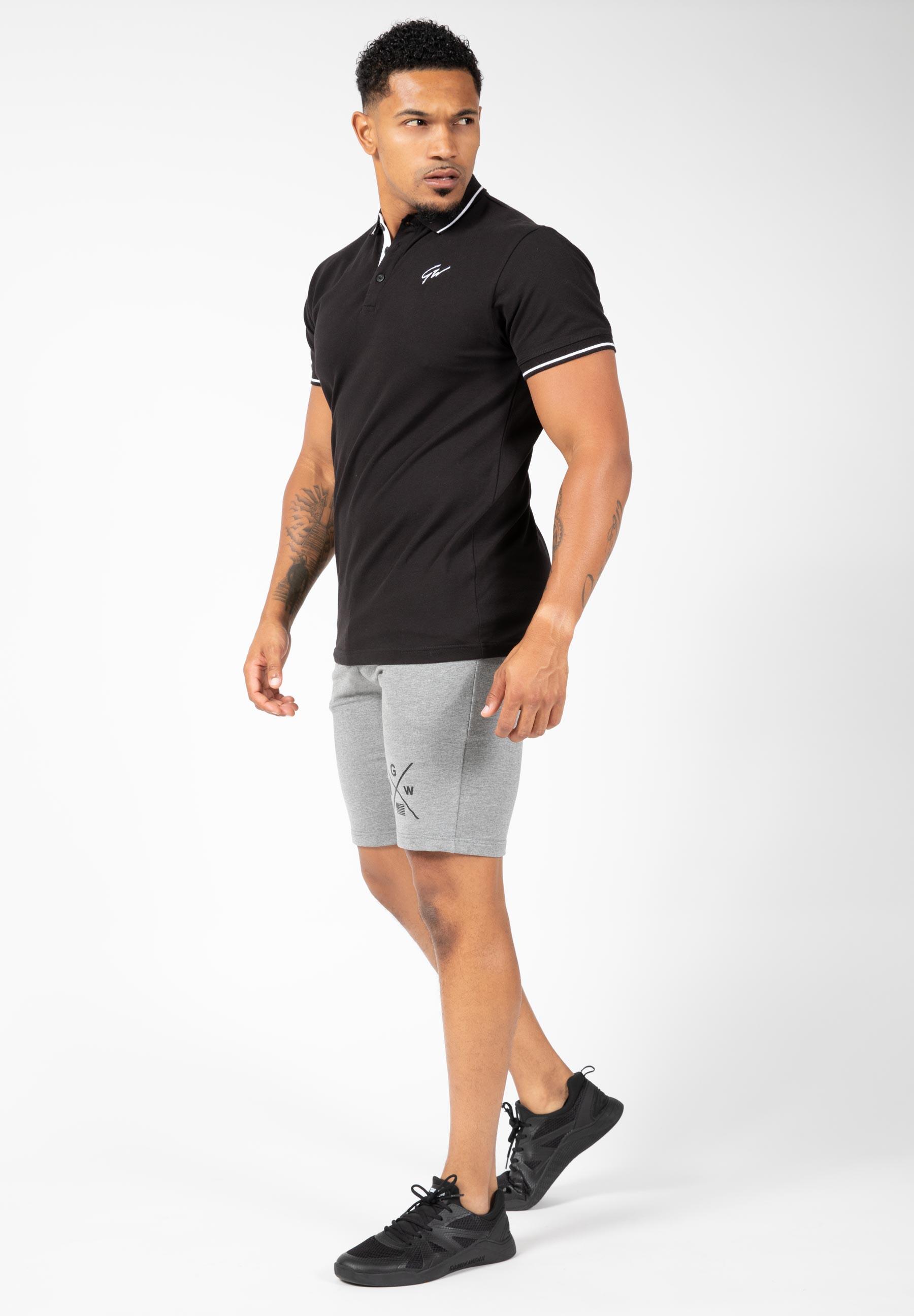 Delano Polo- Schwarz/Weiß 4/6