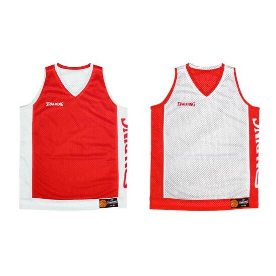 Spalding Basketball Débardeur réversible ROUGE