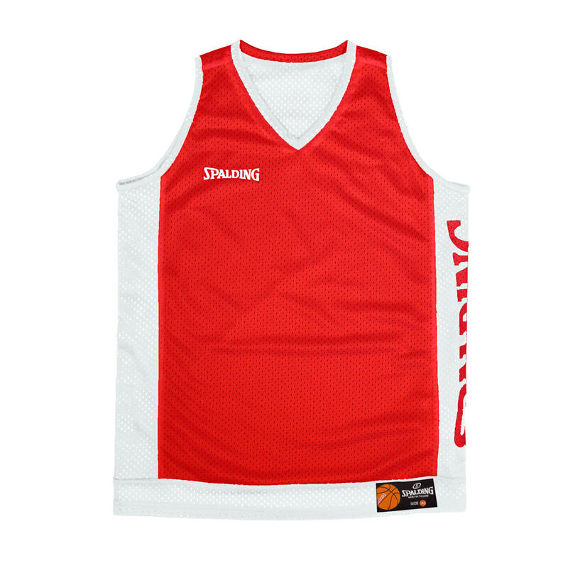 Spalding Basketball Débardeur réversible ROUGE
