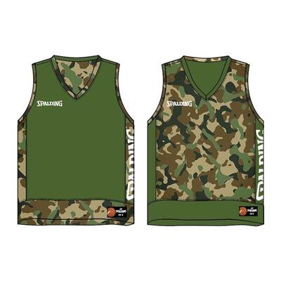 Spalding Basketball Wendbares Tank-Top Fuschia violett