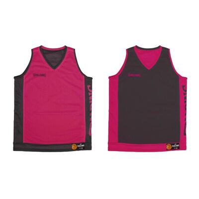 Spalding Basketball Wendbares Tank-Top Fuschia violett