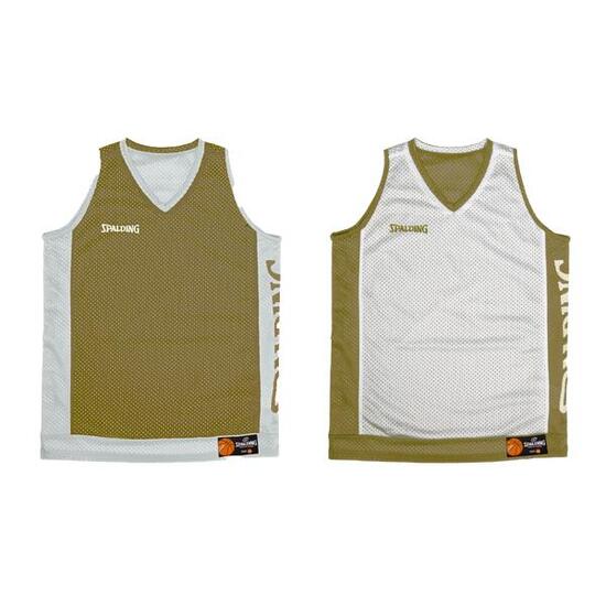 Spalding Basketball Wendbares Tank-Top BLAU