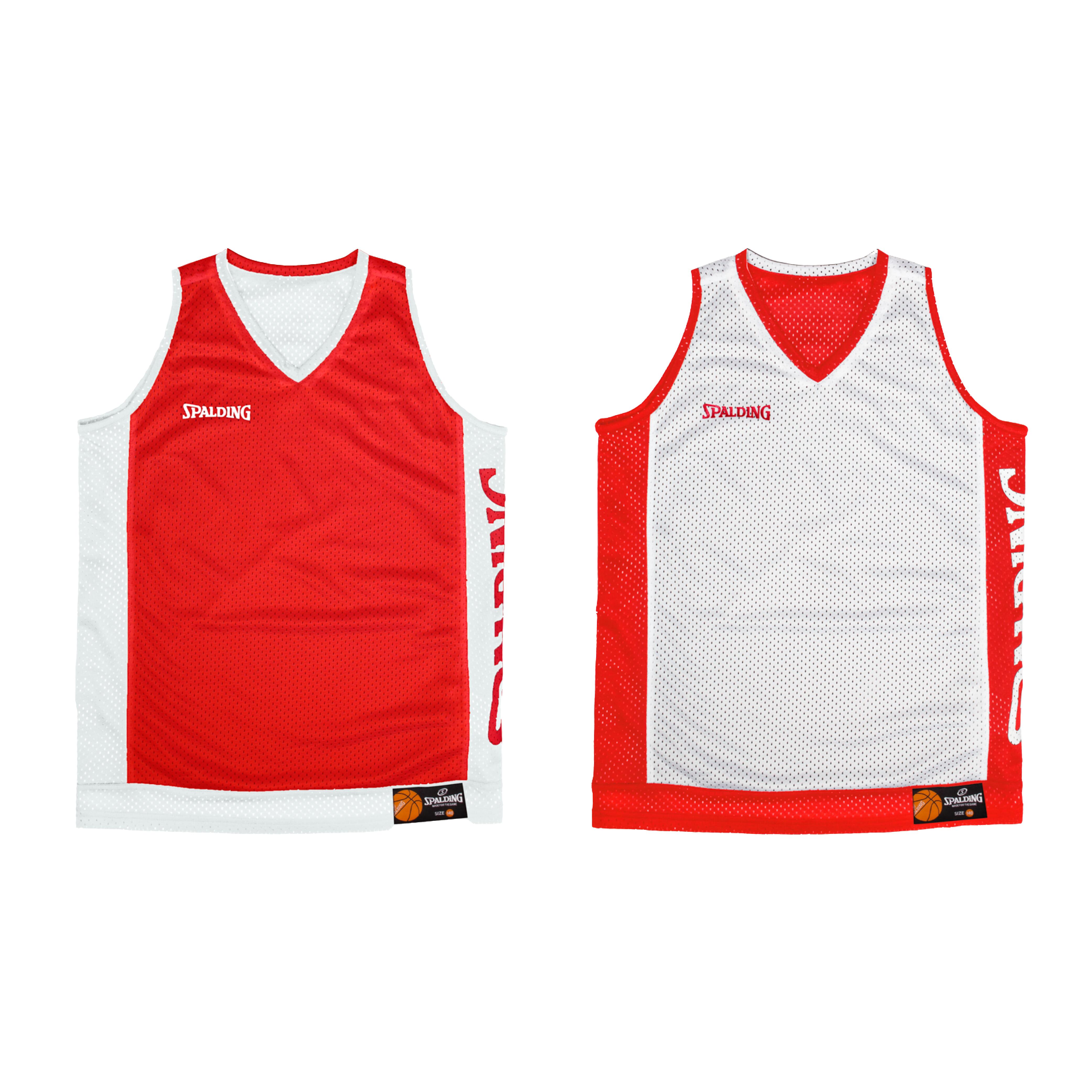 Camisola de alças reversível spalding basketball red