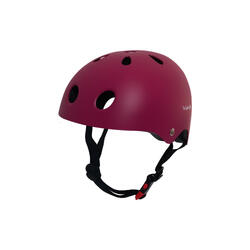 Casque de cyclisme pour enfants -  Rose Foncé Mat