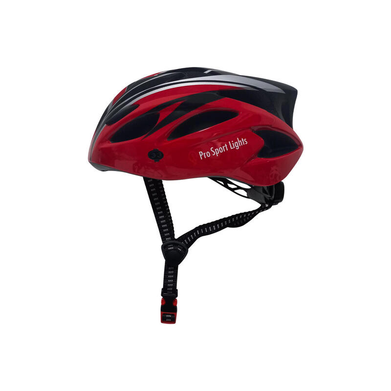 Casque de vélo Femmes/Hommes - Rouge/Noir