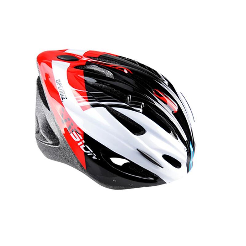 Casque de vélo Hommes/Femmes - Rouge Brillant