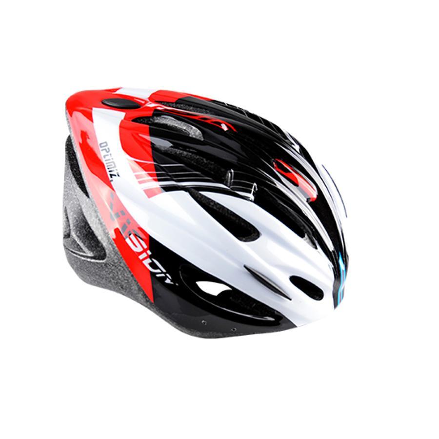 Optimiz Cycling Helmet - Gloss Red