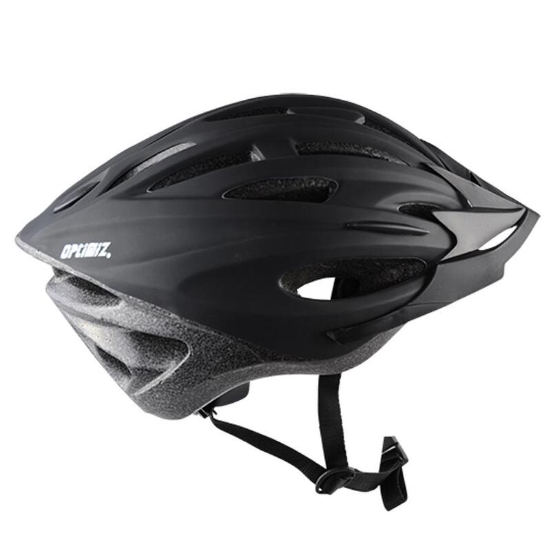 Casque cycliste - Noir Mat - Femmes Hommes