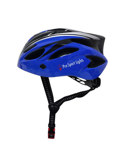 Casco Bici Donna/Uomo Pro Sport Lights - Blu/Nero