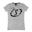 Basketbal Fast Tee Vrouwen T-Shirt LICHTGRIJS