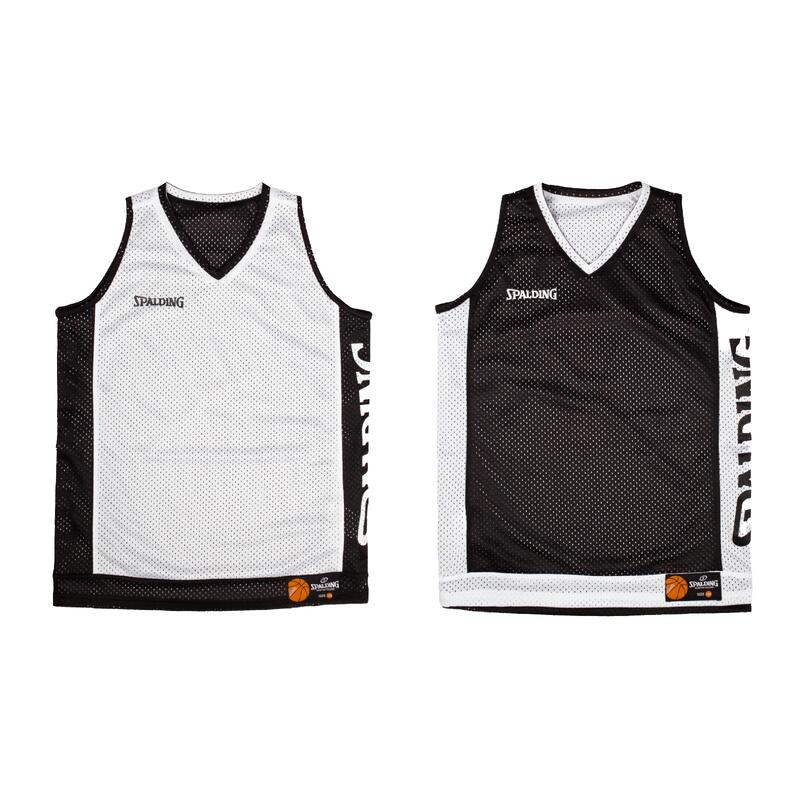 Camiseta Baloncesto reversible Spalding Baloncesto NEGRO