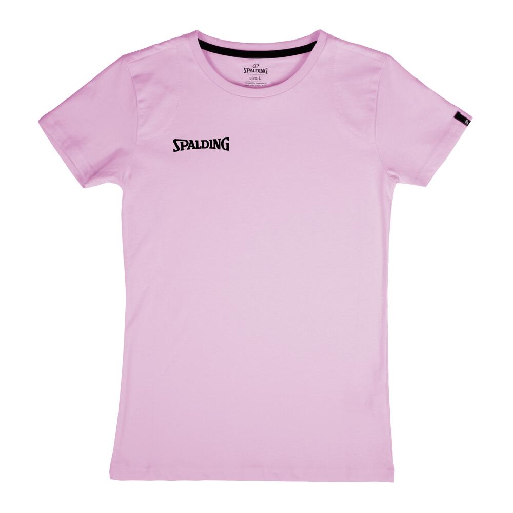 Spalding - T-shirt Pour Femmes - Basketball Essential Tee Fuschia Violet - T-shirt Manches Courtes - Rose|violet - 52 2xl - Decathlon