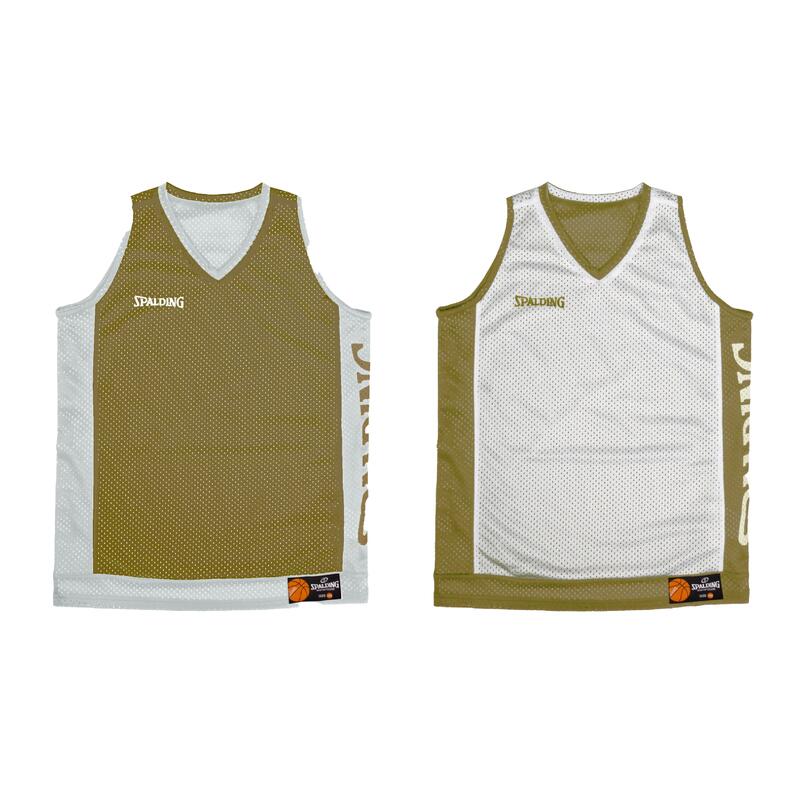 Spalding Basketbal Reversible Tank Top KAKI