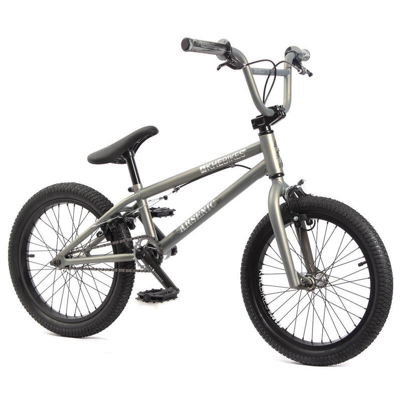 Vélo BMX Arsenic enfants gris 10,1kg 18 pouces