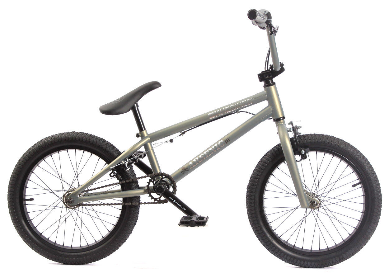 KHEBIKES BMX fiets Arsenic kinderen grijs 11,1kg 18 inch KHEbikes