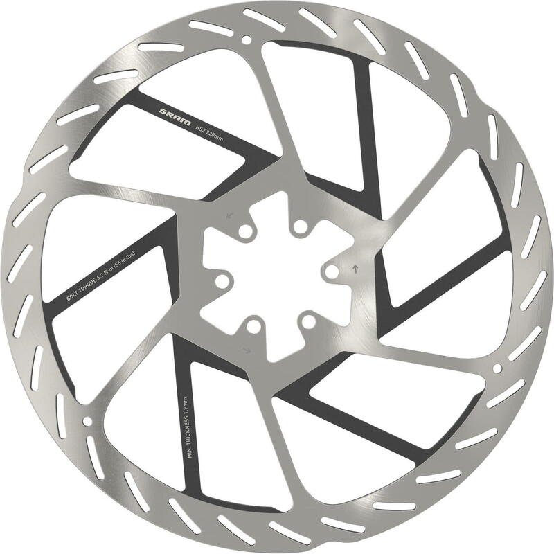 Kotouč brzdový 6 děr Sram Hs2